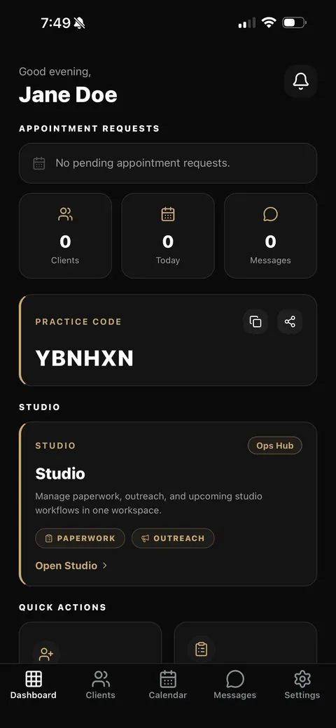 Skindex dashboard